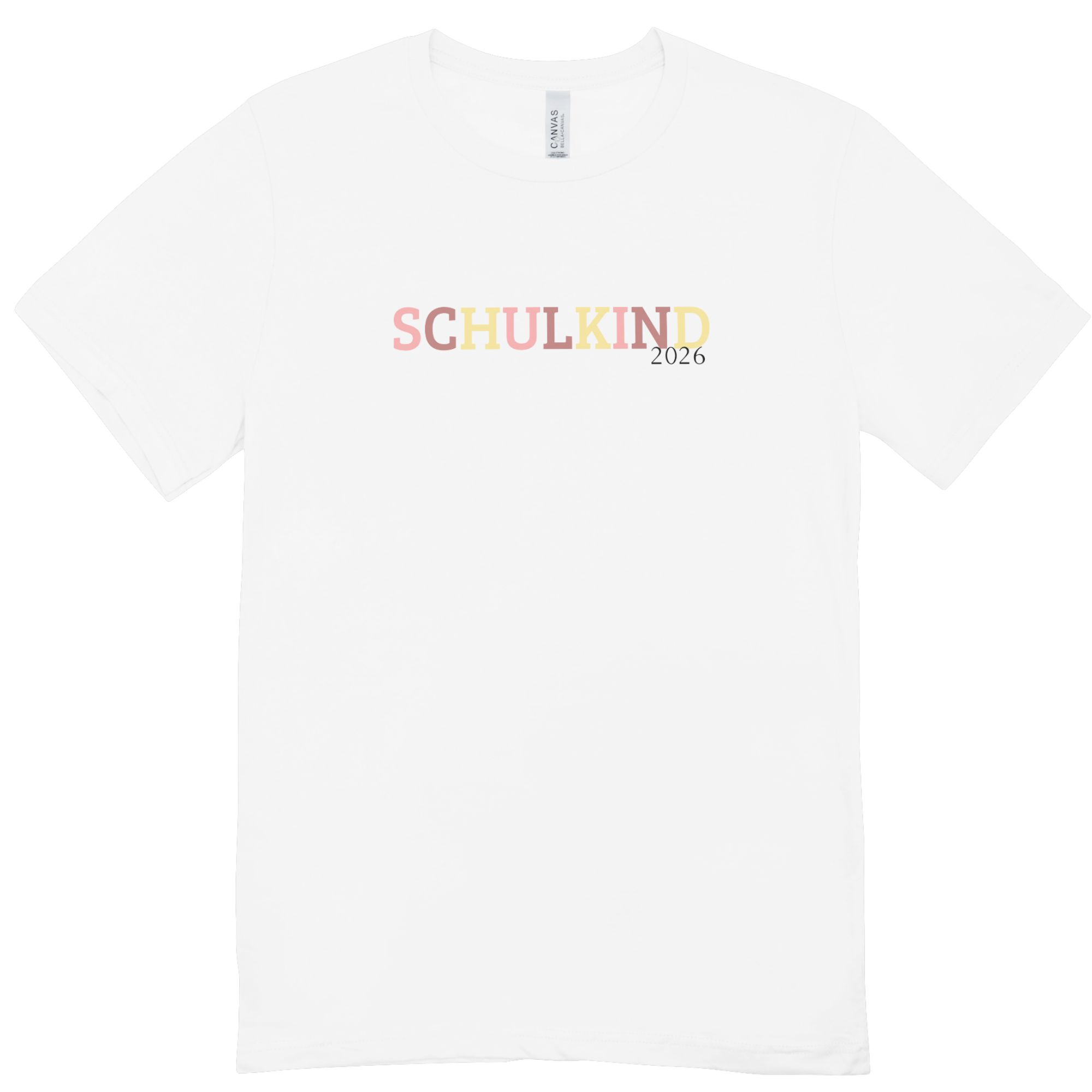 Personalisiertes Schulkind T-Shirt – verschiedene Motive