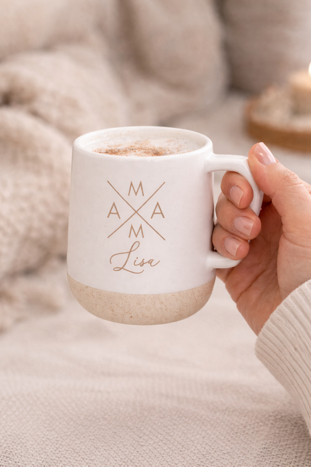 Keramiktasse - personalisierbar