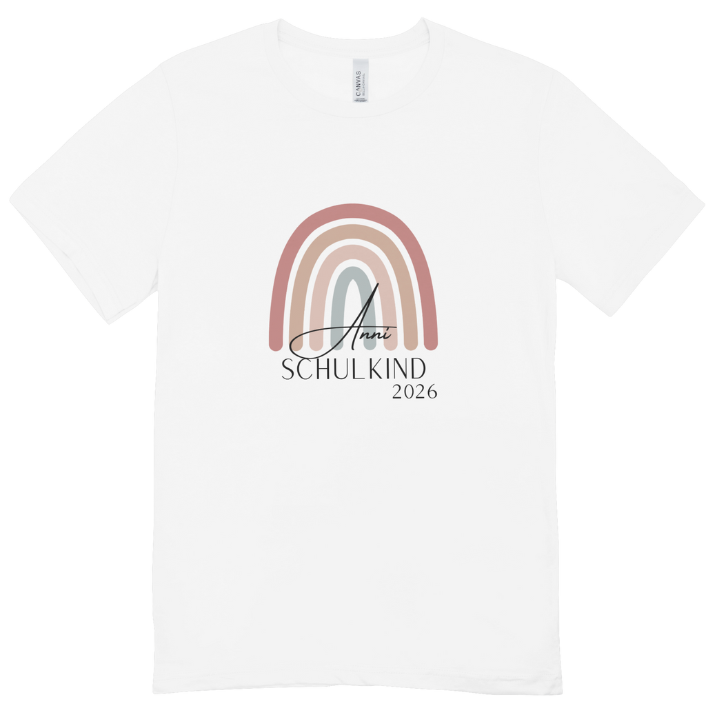 Personalisiertes Schulkind T-Shirt – verschiedene Motive