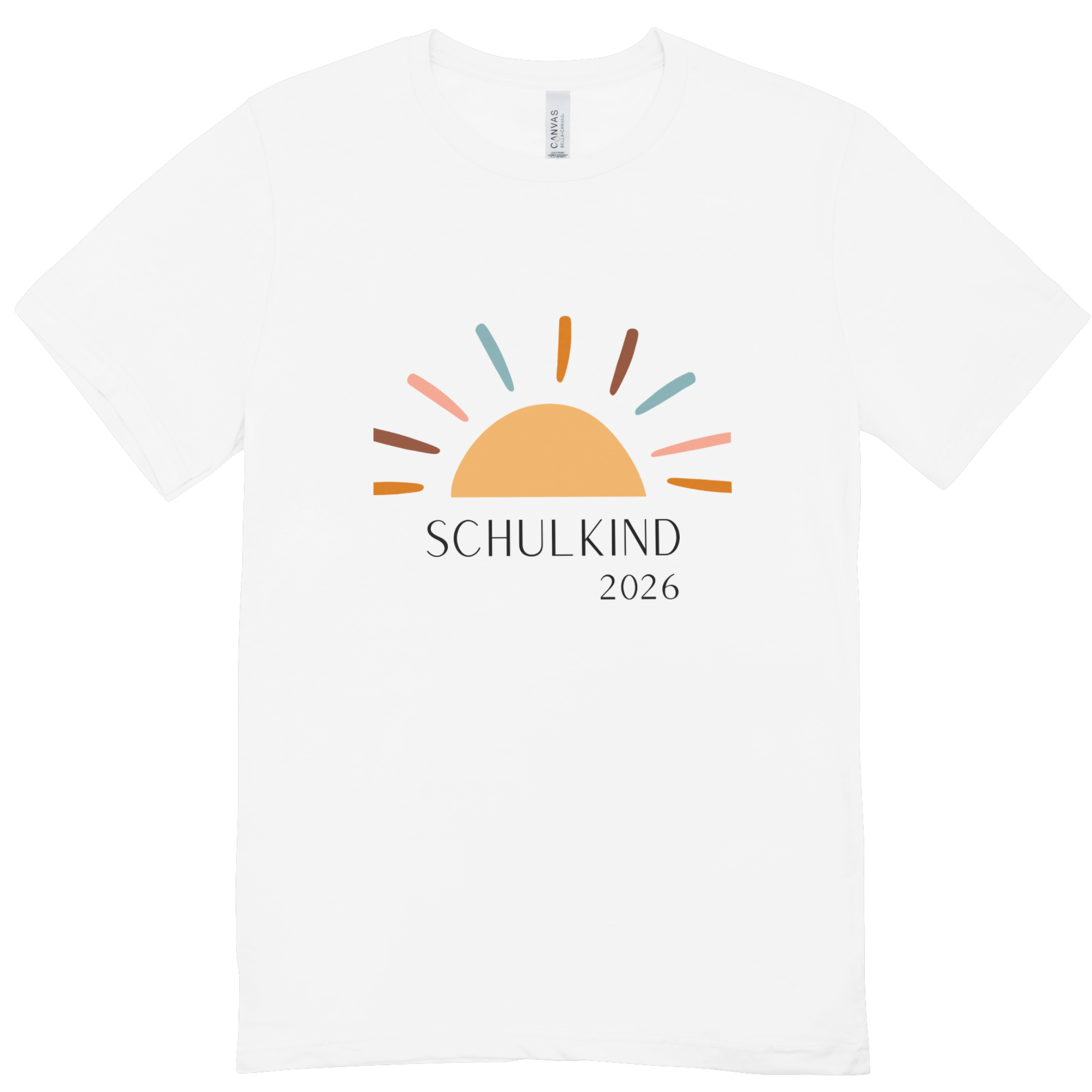 Personalisiertes Schulkind T-Shirt – verschiedene Motive